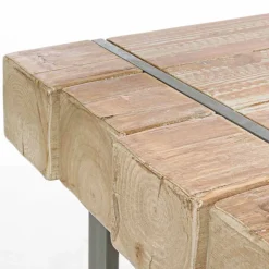 Viadurini Living Esstische-Homemotion Industrial Style Tannenholz Tisch - Wallie