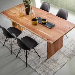 Viadurini Living Esstische-Homemotion Modern Acacia Wood Esstisch - Pinco