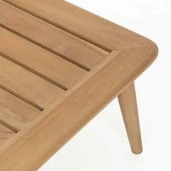 Viadurini in the Garden Garten Beistelltisch-Homemotion Modern Teakholz Außentisch - Luanaedmea