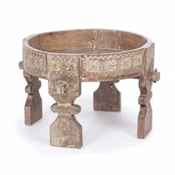 Viadurini Living Klassische Couchtische-Homemotion Rustikaler Couchtisch aus Mangoholz - Sania