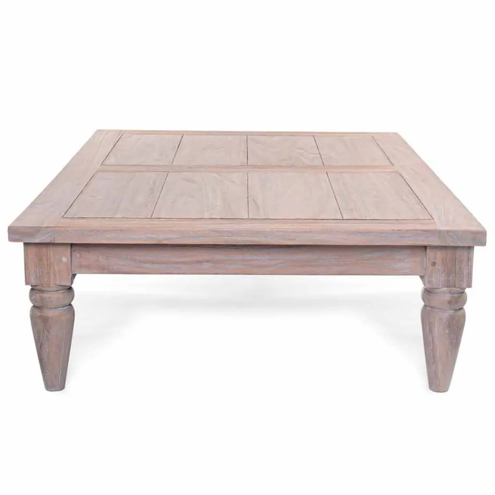 Viadurini in the Garden Garten Beistelltisch-Homemotion Teakholz im Freien niedriger Tisch - Nusadua