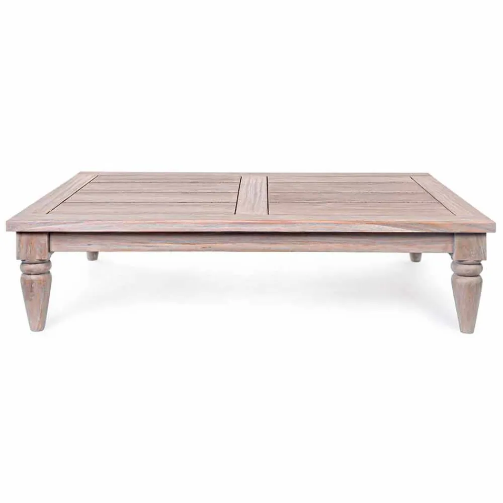 Viadurini in the Garden Garten Beistelltisch-Homemotion Teakholz im Freien niedriger Tisch - Nusadua