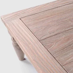 Viadurini in the Garden Garten Beistelltisch-Homemotion Teakholz im Freien niedriger Tisch - Nusadua