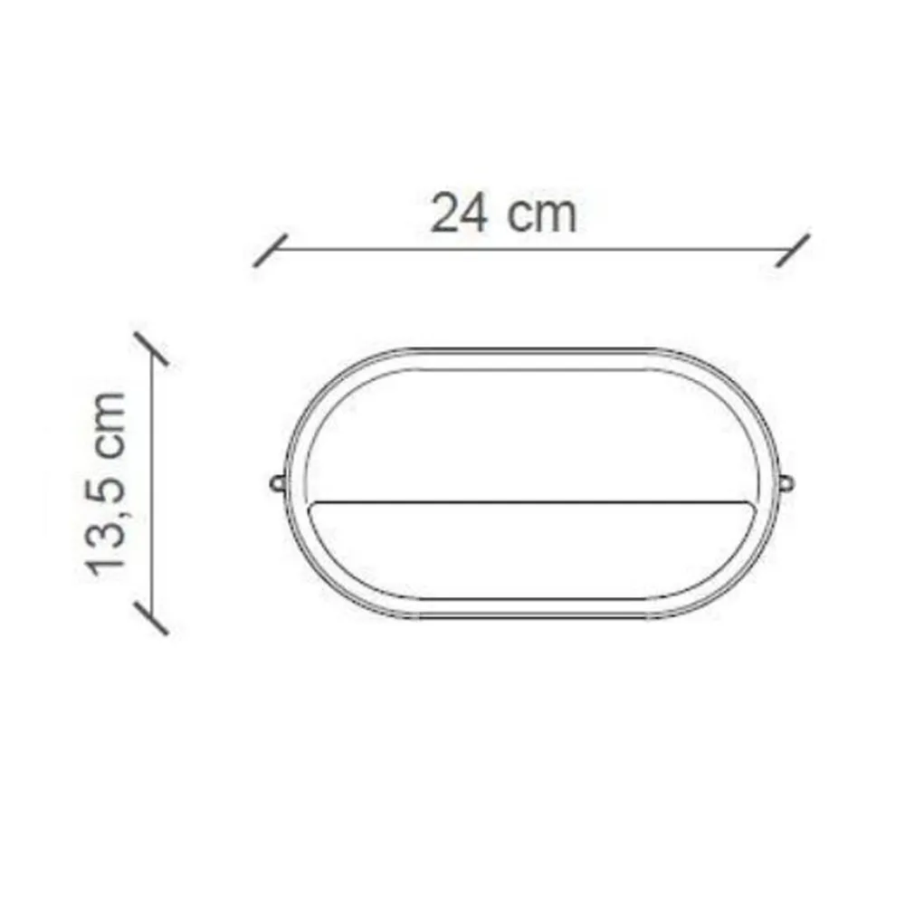 Ferroluce Garten-Wandlampen-Horizontale Außenwandleuchte aus handbemalter Keramik Efeu - Brindisi
