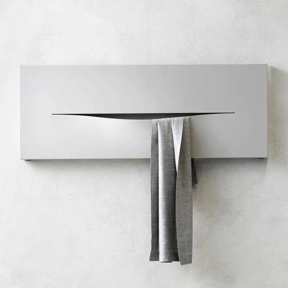 Viadurini Radiators Heizkörper Hydraulisch-Horizontale Ausführung Hydraulische Strahlungsplatte aus Stahl bis 820 W - Schnitt