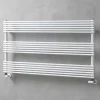 Viadurini Radiators Handtuchheizkörper Wasser-Horizontaler Heizkörpertuchwärmer in Stahlausführung 750 W - Nibbio