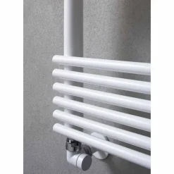 Viadurini Radiators Handtuchheizkörper Wasser-Horizontaler Heizkörpertuchwärmer in Stahlausführung 750 W - Nibbio