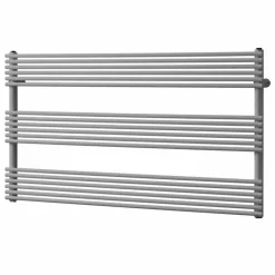 Viadurini Radiators Handtuchheizkörper Wasser-Horizontaler Heizkörpertuchwärmer in Stahlausführung 750 W - Nibbio