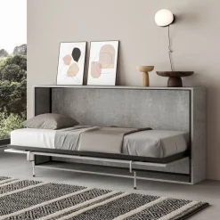 Viadurini Night Design Klappbett-Horizontales Klappbett, Made in Italy – Collaborative