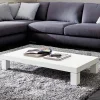 Viadurini Living Moderne Couchtische-HPL Couchtisch mit Metallbeinen Made in Italy - Nebbiolo