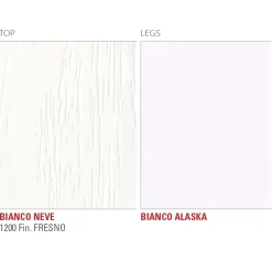 Viadurini Living Esstische-HPL Esstisch mit Metallfuß Made in Italy, Precious - Carlino