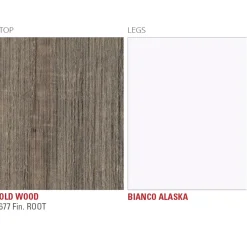 Viadurini Living Esstische-HPL Esstisch mit Metallfuß Made in Italy, Precious - Carlino