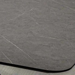 Viadurini Living Esstische-Hpl Küchentisch mit anthrazitfarbenem Metallfuß Made in Italy - Aresto