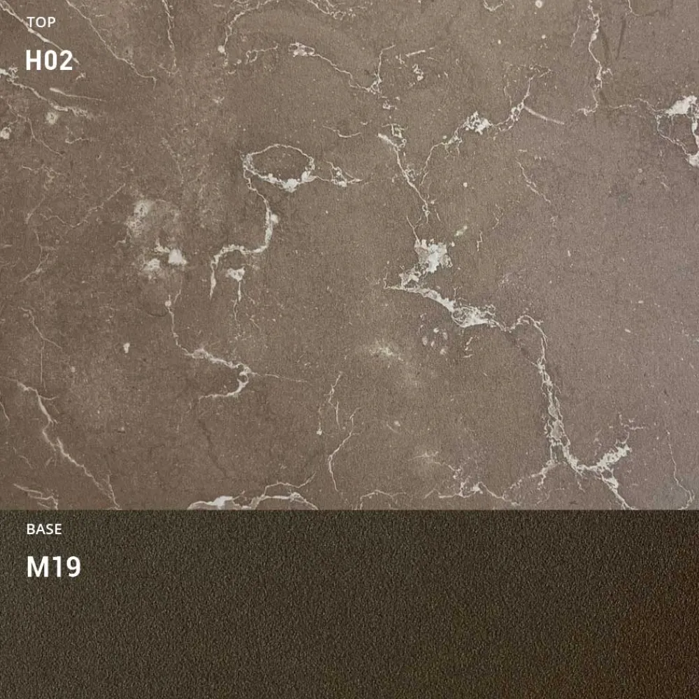 Viadurini in the Garden Gartentische Fest-HPL-Gartentisch mit Aluminiumstruktur Made in Italy - Carl