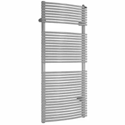 Viadurini Radiators Handtuchheizkörper Wasser-Hydraulischer Badhandtuchwärmer mit vertikalem Design aus Stahl 1013 W - Griffin