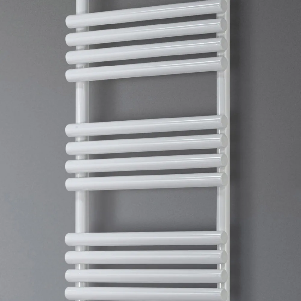 Viadurini Radiators Handtuchheizkörper Wasser-Hydraulischer Handtuchwärmer aus reinweißem Stahl, hergestellt in Italien – Zitrone