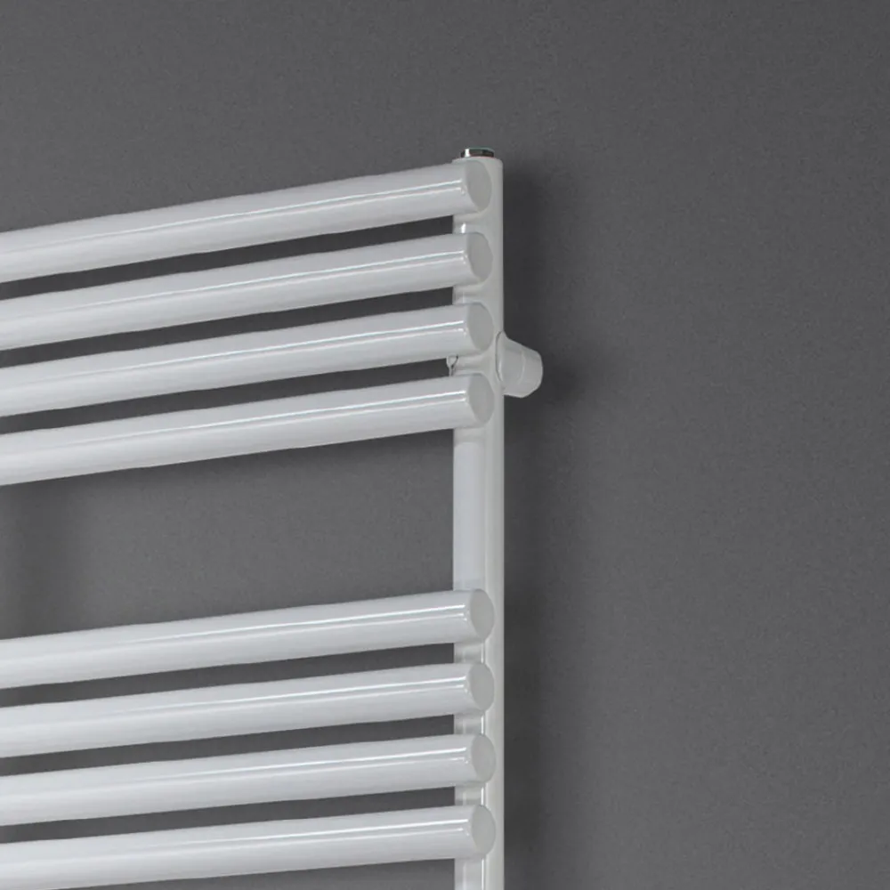 Viadurini Radiators Handtuchheizkörper Wasser-Hydraulischer Handtuchwärmer aus reinweißem Stahl, hergestellt in Italien – Zitrone