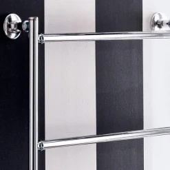 Scirocco H Handtuchheizkörper Wasser-Hydraulischer Handtuchwärmer aus verchromtem Stahl, hergestellt in Italien – Gaia