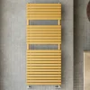 Viadurini Radiators Handtuchheizkörper Wasser-Hydraulischer Handtuchwärmer aus Kohlenstoffstahl Ocker Made in Italy - Tepore