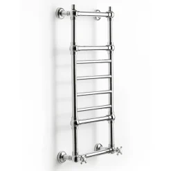 Scirocco H Handtuchheizkörper Wasser-Hydraulischer Handtuchwärmer für Badezimmer aus Messing Made in Italy - Amira