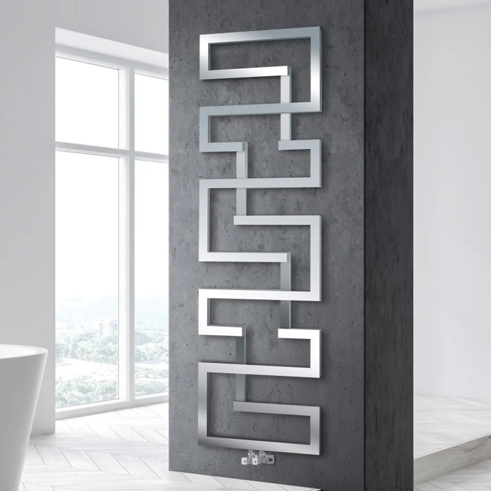 Viadurini Radiators Heizkörper Hydraulisch-Hydraulischer Heizkörper aus Edelstahl, hergestellt in Italien – Ofen