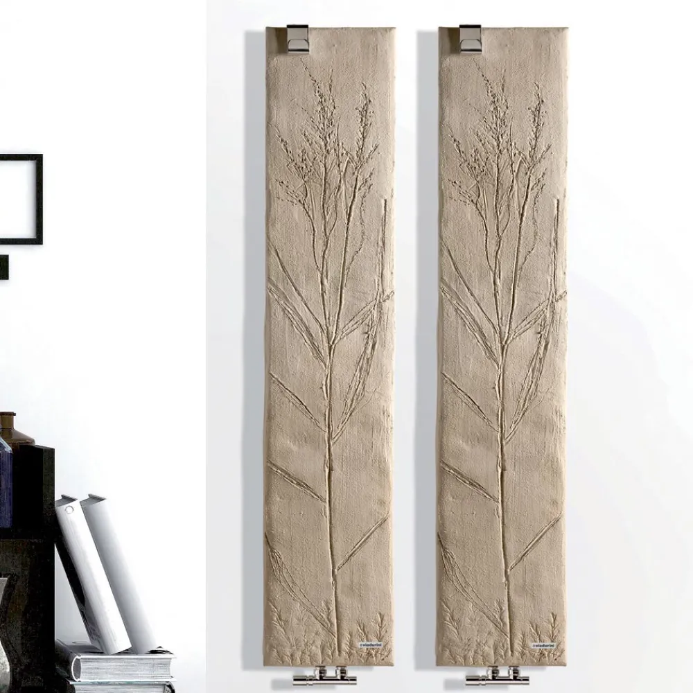 Viadurini Radiators Heizkörper Hydraulisch-Hydraulischer Heizkörper bis zu 480 Watt in italienischem Marmorpulver - Naturae