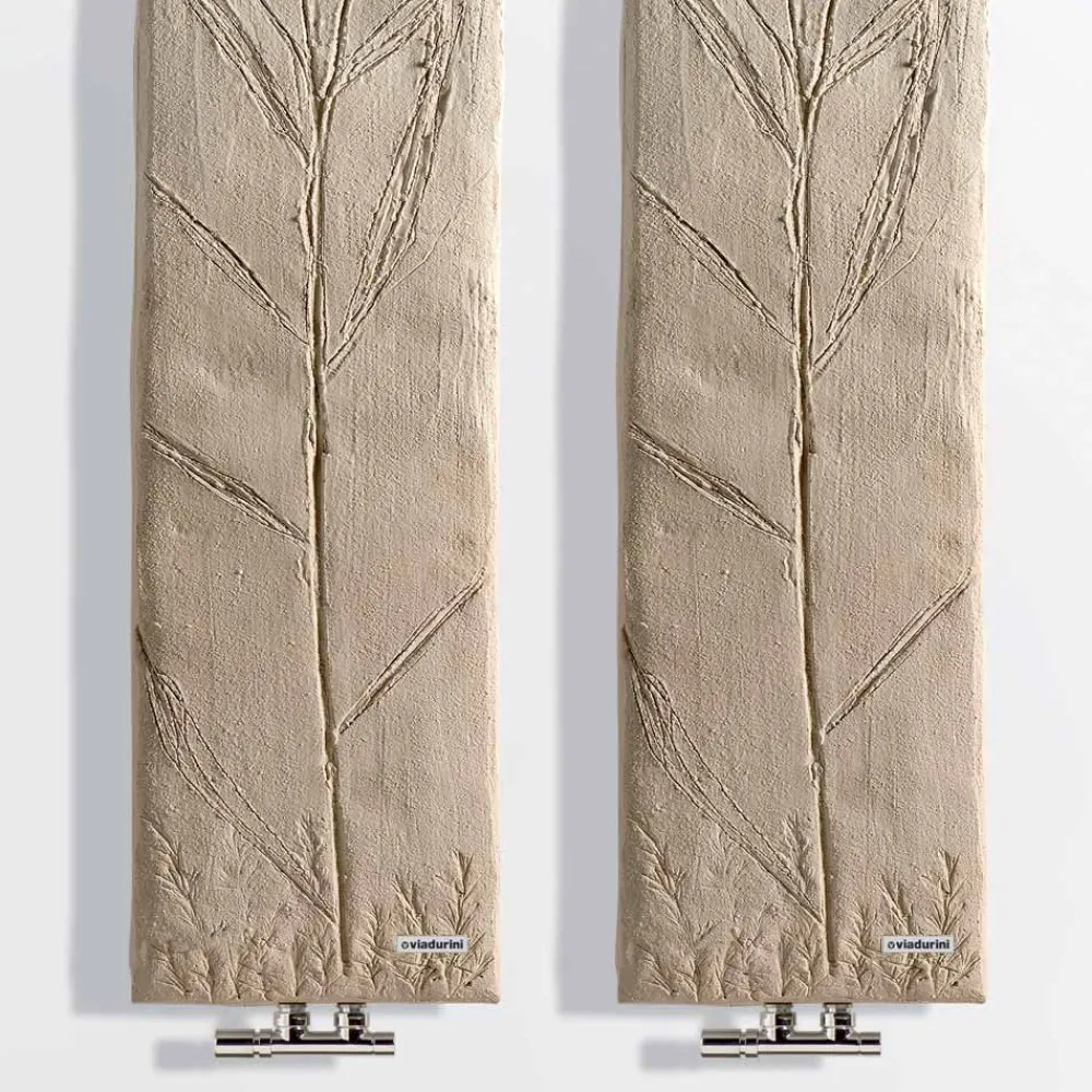 Viadurini Radiators Heizkörper Hydraulisch-Hydraulischer Heizkörper bis zu 480 Watt in italienischem Marmorpulver - Naturae