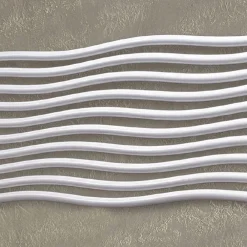 Viadurini Radiators Heizkörper Hydraulisch-Hydraulischer Heizkörper mit horizontal gebogenen Elementen, hergestellt in Italien – Zucchero