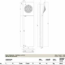 Scirocco H Heizkörper Hydraulisch-Hydraulischer Heizkörper mit Ventilaor Aria von