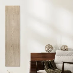 Viadurini Radiators Heizkörper Hydraulisch-Hydraulischer Heizkörper mit Holzoberfläche, italienisches Marmorpulver - Wood50