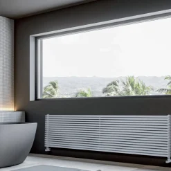 Viadurini Radiators Heizkörper Hydraulisch-Hydraulischer Heizkörper mit doppelten Elementen mit quadratischem Querschnitt, hergestellt in Italien – Himbeere