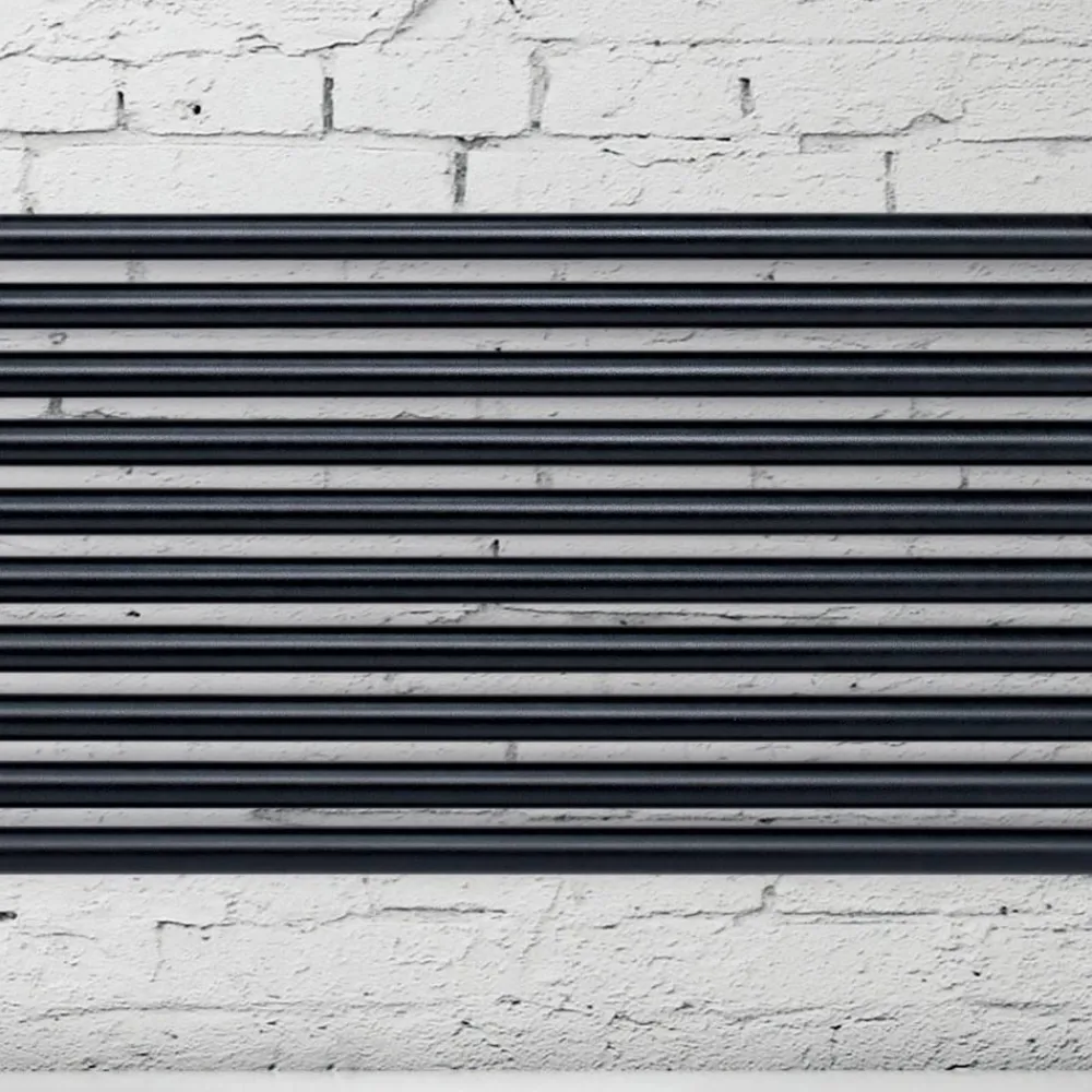 Viadurini Radiators Heizkörper Hydraulisch-Hydraulischer Heizkörper mit vertikalen Kollektoren und horizontalen Rohren – zusammengesetzt