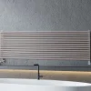 Viadurini Radiators Heizkörper Hydraulisch-Hydraulischer Heizkörper mit einzelnen Elementen mit quadratischem Querschnitt, hergestellt in Italien – Nougat