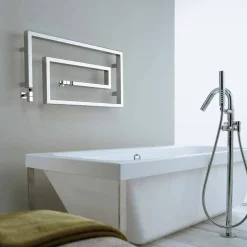 Scirocco H Design Heizkörper Chrom|Heizkörper Hydraulisch-Hydraulischer Heizkörper verchromt Snake von