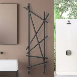 Scirocco H Heizkörper Hydraulisch-Hydraulischer Stahlheizkörper mit Rundrohren Made in Italy - Random