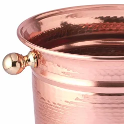 Viadurini Kitchen Küchenzubehör-Ice Bucket Wine Design in poliertem Kupfer oder Grün 20 cm - Gennarino