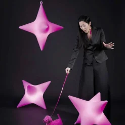 SLIDE Moderne Pendelleuchten-Indoor Star-Shaped LED Pendelleuchte Design von - Sirio