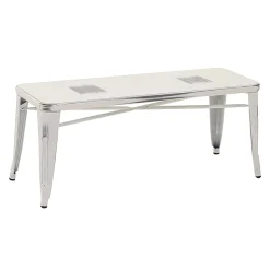 Viadurini Living Moderne Wohnzimmerbank-Indoor-Bank ganz aus Eisen - Raft