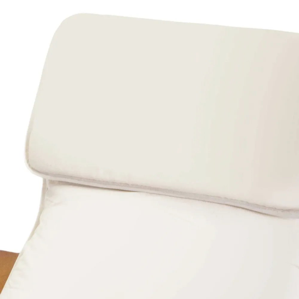 Viadurini Living Moderne Sessel-Indoor-Schaukel aus Birkenholz und Stoff - Abissi