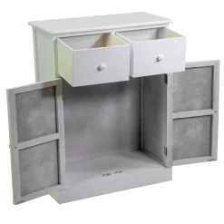 Viadurini Living Sideboards-Indoor-Schrank aus Holz mit 2 Türen und 2 Schubladen - Meduse