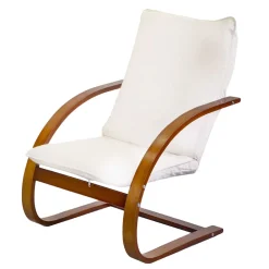 Viadurini Living Moderne Sessel-Indoor-Sessel aus Birkenholz und Stoff - Abissi