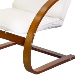 Viadurini Living Moderne Sessel-Indoor-Sessel aus Birkenholz und Stoff - Abissi