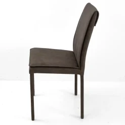 Viadurini Living Moderne Stühle-Indoor-Stuhl mit hoher Rückenlehne aus Kunstleder Made in Italy - Cleto