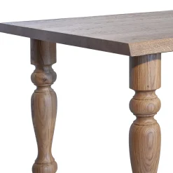 Viadurini Living Esstische Nach Mass|Esstische-Indoor-Tisch mit Platte und Beinen aus Eiche Made in Italy - Geolier