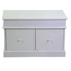 Viadurini Living Moderne Wohnzimmerbank-Indoor-Truhe aus Holz mit 2 Schubladen - Meduse