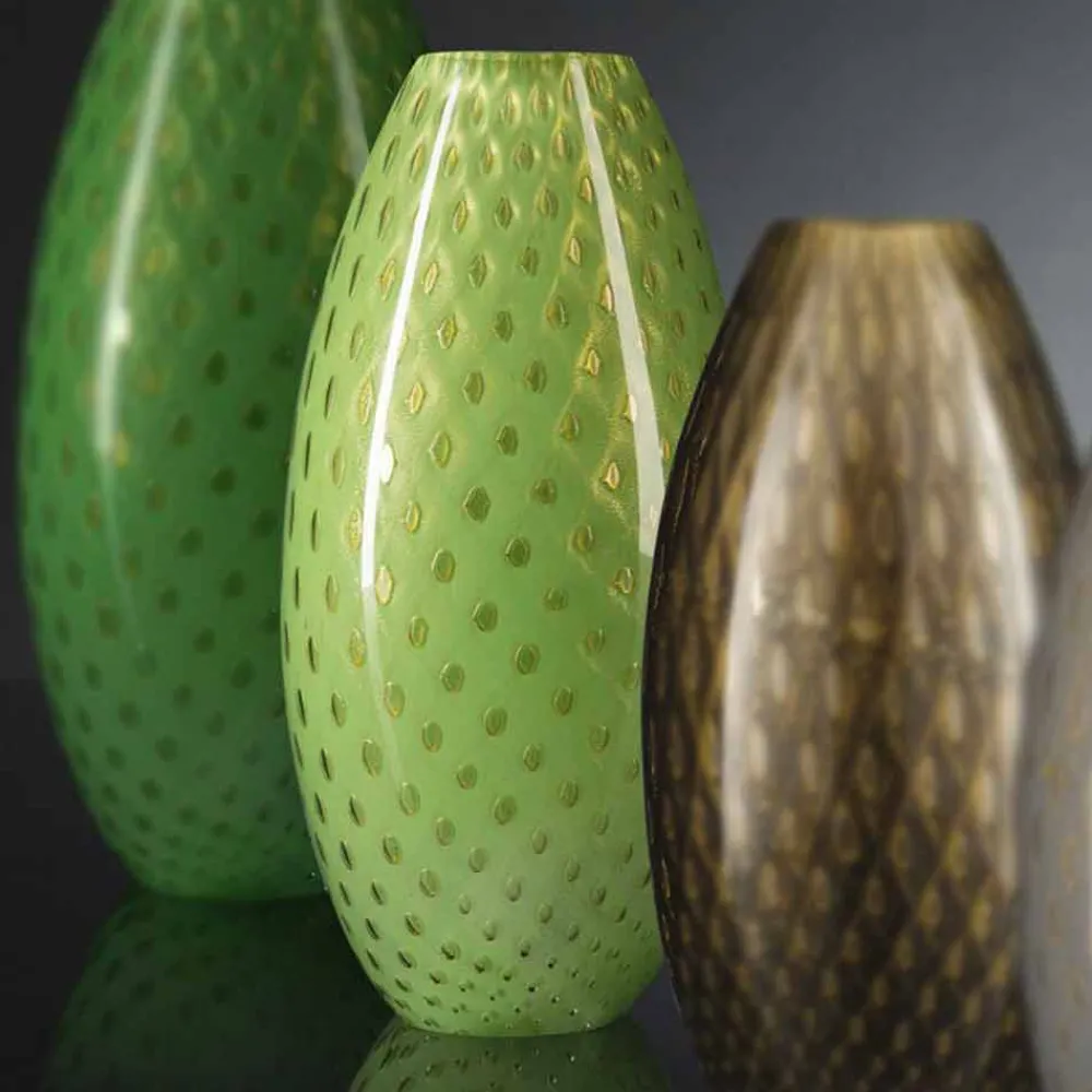 Viadurini Living Deko Vasen-Indoor-Vase aus farbigem Murano-mundgeblasenem Glas Made in Italy - Asper