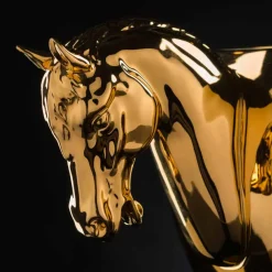 Viadurini Living Deko Vasen-Indoor-Vase aus weißer Keramik oder 24 Karat Gold, handgefertigt in Italien - Jacky