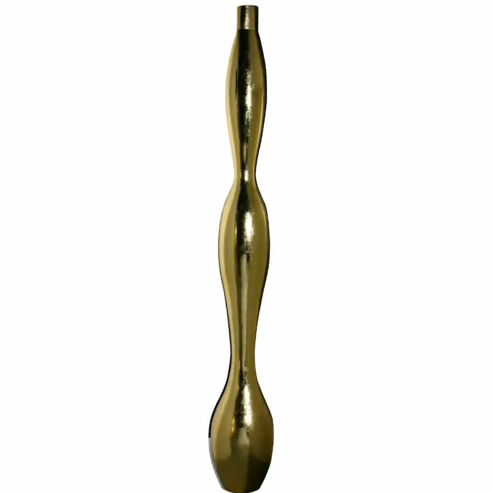 Viadurini Living Deko Vasen-Indoor-Vase in Harz-Gold- oder Blattsilber-Finish Made in Italy - Quarto