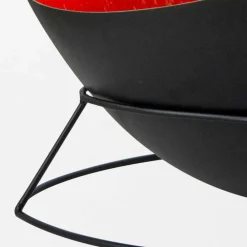 In-es.artdesign Moderne Stehlampen-H2o F farbige Stehleuchte aus Stahl und Nebel