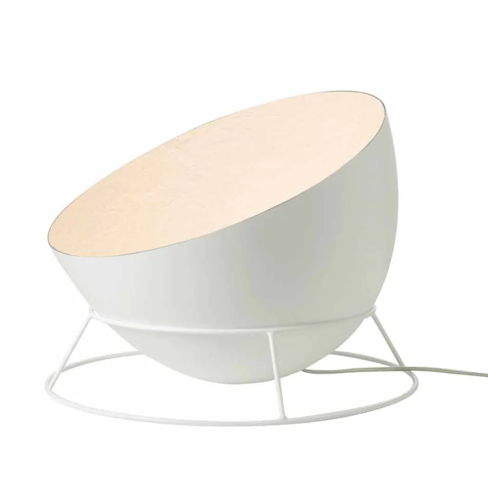 In-es.artdesign Moderne Stehlampen-H2o F farbige Stehleuchte aus Stahl und Nebel